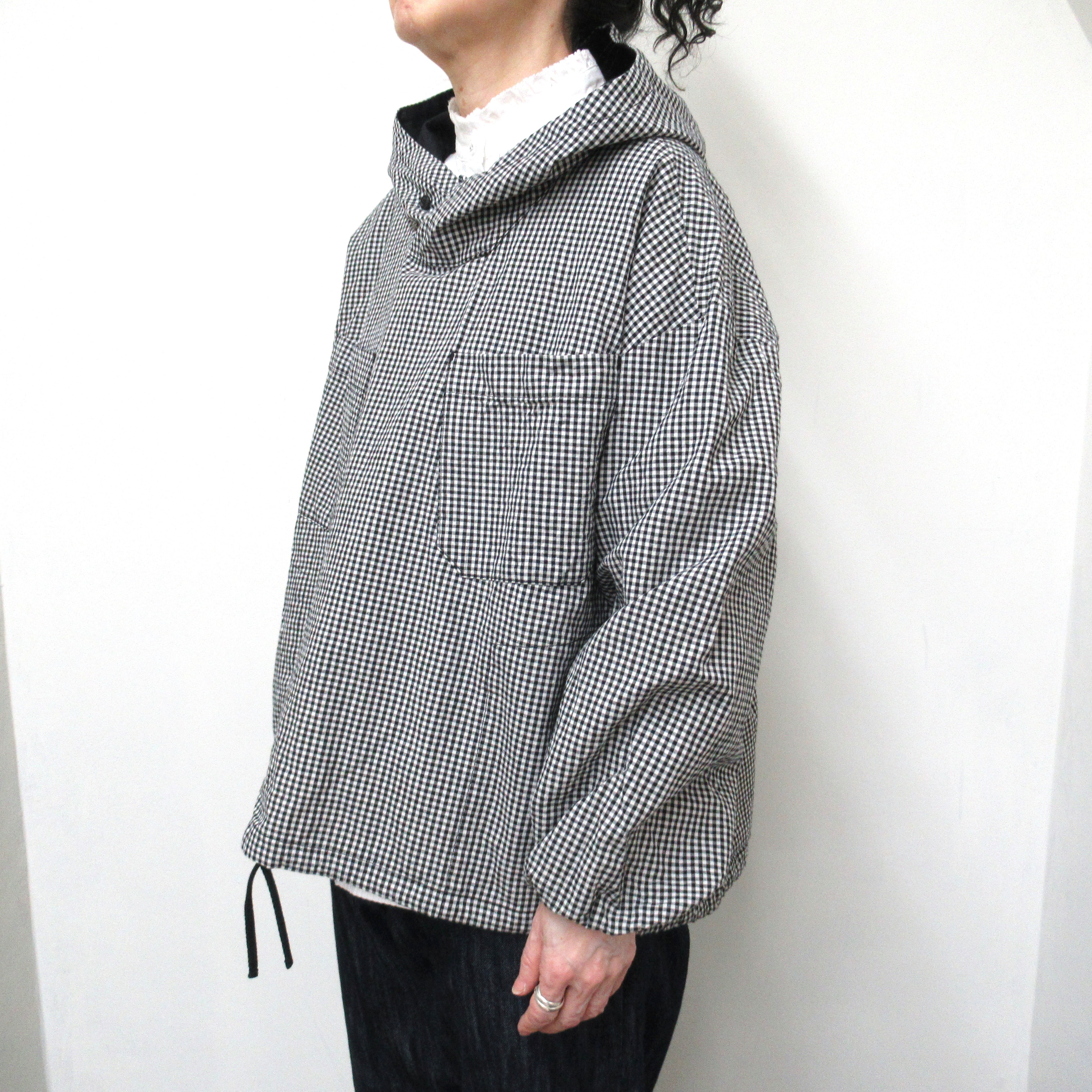 LAITERIE ハードクロスアノラック/BK系990 【日本製】